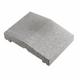 BETONSKI IZDELEK KOGRAD KAPA ENOSTRANSKO CEP. SIVA 25X35.5