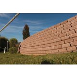 BETONSKI IZDELEK KOGRAD ŠKARPNIK CEPLJEN RJAV 25X25X12.5