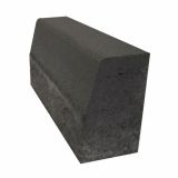 BETONSKI ROBNIK OBLAK GROUP 50X25X12/15 CM DVOSLOJNI CESTNI, 1/2, CEMENTNO SIV