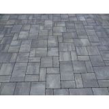 BETONSKI TLAKOVEC OBLAK GROUP NAPOLI MIX 04 SIV, ČRN