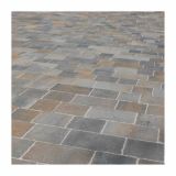 BETONSKI TLAKOVEC OBLAK GROUP VIA APPIA MIX 05 KAMEN KRAS-SIV, ČRN, OKER