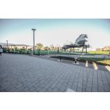 BETONSKI TLAKOVEC SEMMELROCK DOMINO 30/15/5, 25/15/5 SIVA KOMBINIRANA OBLIKA