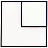 NADGRADNA STROP. SVETILKA BILITY 1X36W, ČRN ROB EASY DIM, PRAVOKOTNA