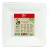 BIO RAZGRADLJIV KROŽNIK - PLITEV, 26X26 CM, 6/1, BIOLOGIC!