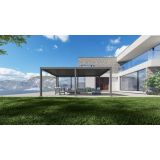 BIOKLIMATSKA PERGOLA BELLANO 6 X 4 M TEMNO SIVA