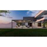 BIOKLIMATSKA PERGOLA BELLANO 6 X 4 M TEMNO SIVA