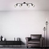 DEKORATIVNI REFLEKTOR BRILONER BLACK SPIRAL 4XE14