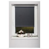 ROLO HUNGARIA KARNIS BLACKOUT 60X150 EASYFIX GRAFIT