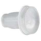 BLAŽILEC VRAT HETTICH DIY PVC FI 9X10,5 MM, PROZOREN, V ZAVOJU JE 20 KOS