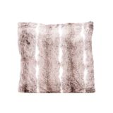 BLAZINA 2LIFE ALASKA RJAVA ČRTASTA 45X45 CM