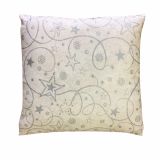 BLAZINA MERCIS OKRASNA 40X40 CM HELADA SREBRNE ZVEZDICE