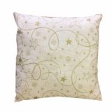 BLAZINA MERCIS OKRASNA 40X40 CM HELADA ZLATE ZVEZDICE