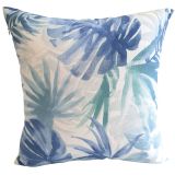 DEKORATIVA BLAZINA 43X43 CM BLUE PATCHWORK S SNEMLJIVO PREVLEKO