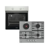 VGRADNA PEČICA + PLOŠČA GORENJE BO717E10X + GE680X KORUZNI MIX