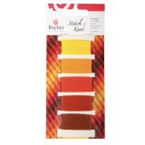 DODATKI, ORODJE ZA NAKIT RAYHER BOMBAŽNE VRVICE ORANŽNE, 5 BARV X 10M