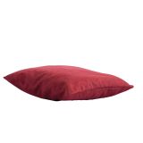 OKRASNI VZGLAVNIK MERCIS BORA DAMASK 43 43X43 CM BORDO RDEČA