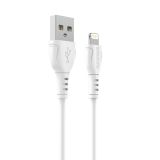 BOROFONE PODATKOVNI POLNILNI KABEL BX51 LIGHTNING 1M 2,4A - BEL