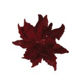 OKRASEK ZA JELKO HOUSE OF SEASONS BOŽIČNA ZVEZDA 35 CM TEMNO RDEČA KLIP