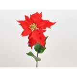 UMETNO CVETJE DAR BOŽIČNA ZVEZDA ŽAMET RDEČA