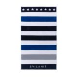 BRISAČA SVILANIT PLAŽNA BLUE STAR,100X180 MODRA/BELA
