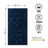 BRISAČA SVILANIT PLAŽNA NAUTILUS 80X160 MODRA