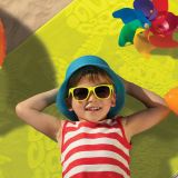 BRISAČA SVILANIT PLAŽNA SEATURTLE,80X160 RUMENA