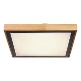 NADGRADNA STROP. SVETILKA BRUNO 24W CCT ČRNA / LES