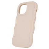 BUBBLE SILIKONSKI OVITEK ZA IPHONE 16 PRO - BEŽ
