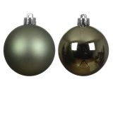 BUNKA IZ UMETNE MASE DECORIS 6 CM, ZELENA 12/1
