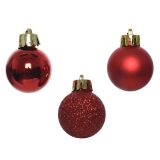 BUNKA IZ UMETNE MASE DECORIS RDEČA V TUBI 14/1 FI 3 CM