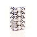 BUNKA IZ UMETNE MASE GLOSSTYLE 30MM SREBRNE 30/1