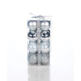 BUNKA IZ UMETNE MASE GLOSSTYLE 40 MM SREBRNE 44212