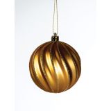 BUNKA IZ UMETNE MASE GLOSSTYLE DEKOR 8 CM ZLATA SORTIRANO