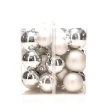 BUNKA IZ UMETNE MASE GLOSSTYLE SET 36/1 SREBRNA FI 5, 6 IN 7