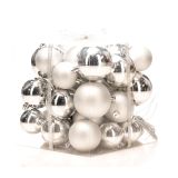 BUNKA IZ UMETNE MASE GLOSSTYLE SET 36/1 SREBRNA FI 5, 6 IN 7