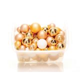 BUNKA IZ UMETNE MASE GLOSSTYLE SET 68/1 ZLATA V PVC ZABOJU