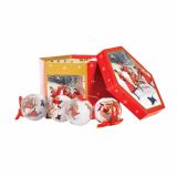 PVC BUNKA GLOSSTYLE BUNKE V ŠKATLI 14 KOSOV 5 CM 7 POSUTIH, 7 GLADKIH