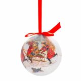 PVC BUNKA GLOSSTYLE BUNKE V ŠKATLI 14 KOSOV 5 CM 7 POSUTIH, 7 GLADKIH