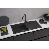 GRANITAL POMIVALNO KORITO ALVEUS CADIT 50, G91 CARBON 1000X500 MM