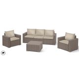 GARNITURA UMETNI RATAN KETER CALIFORNIA SET