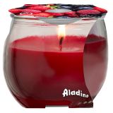 SVEČA V KOZARCU ALADINO CANDELS MIXED BERRIES