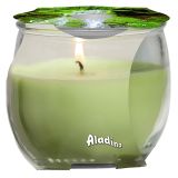 SVEČA V KOZARCU ALADINO CANDELS WHITE MUSK