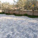 BETONSKI TLAKOVEC SEMMELROCK CASTELLO ANTICO BREZ IMITACIJE 6.2 CM LAVA SIV