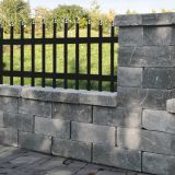 BETONSKI IZDELEK SEMMELROCK CASTELLO OGRAJA OSN ZIDAK 40/20/14 CM SIVA NIANS