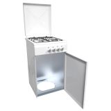 PLINSKI ŠTEDILNIK FLATELLI CB560PBB 4 PLIN ZA JEKLENKO