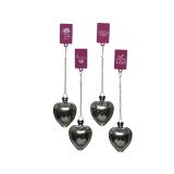 PRIPOMOČEK ZA ODCEJANJE DECORIS CEDILO ZA ČAJ SRCE DECORIS FI 5 CM