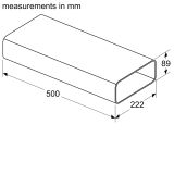 CEV ZA NAPO BOSCH HEZ9VDSM1 RAVNA CEV 500MM