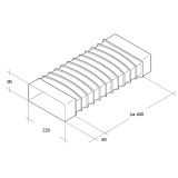 CEV ZA NAPO SICCABO GIBLJIVA CEV 220X90 0.5M