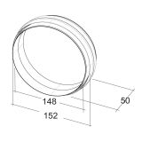 CEV ZA NAPO SICCABO SPOJKA 150 MM