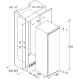 HLADILNIK CANDY CFBO 3550 E/1